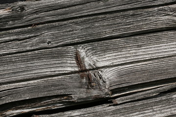 Fototapeta premium background of an old cracked wooden wall vintage