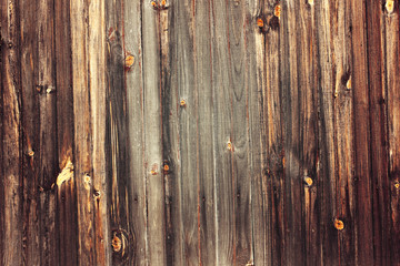 background of an old cracked wooden wall vintage