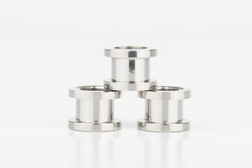 Jewelry for piercing - Stock Image macro.