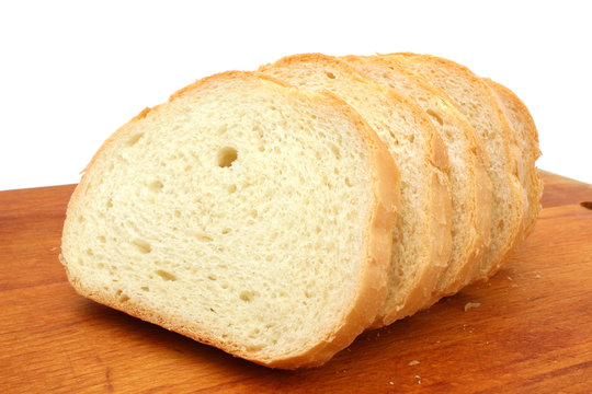 Fresh white bread