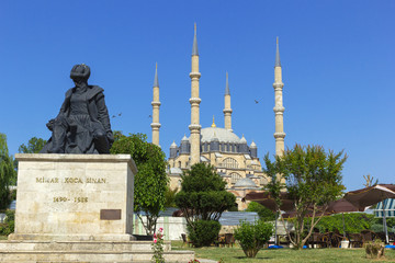 Selimiye Camii in the city Edirne