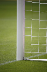 Fußballplatz - Naturrasen in einem Stadion