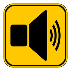 Speaker volume button.