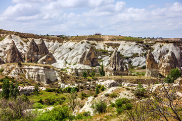 Fototapeta na wymiar cave mountain landscapes, Cappadocia, Turkey