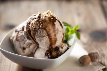 hazelnut ice cream