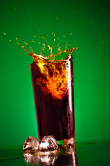 Splashing Cola