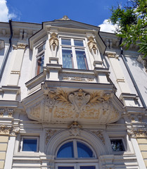 Obraz premium Bucharest, Romania: Window on Boulevard Lascar Catargiu