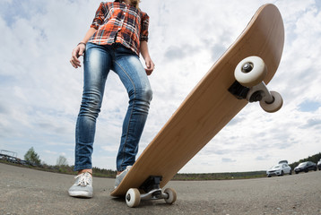 Rider with the skateboard © Dudarev Mikhail