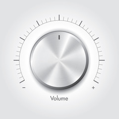 Technology music button, Vector