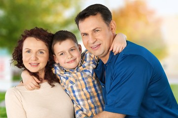 Obraz premium Family, Latin American and Hispanic Ethnicity, Cheerful.