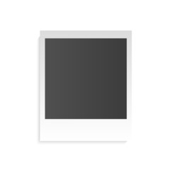 Vector illustration of photo blank.