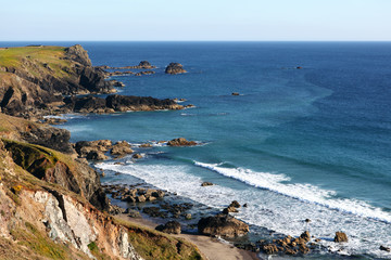 Fototapeta na wymiar Cornwall coast UK