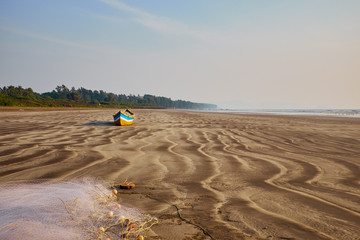 Obraz premium Tropical sunset on the beach