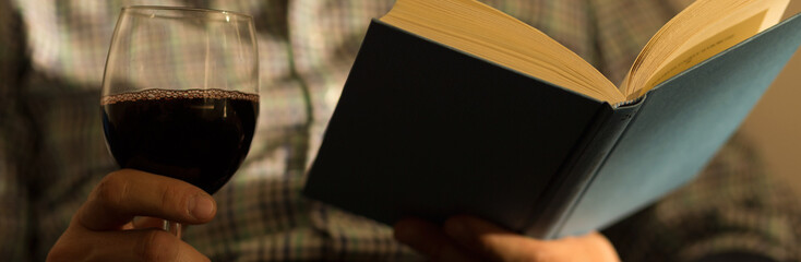 Books and wine are addictive