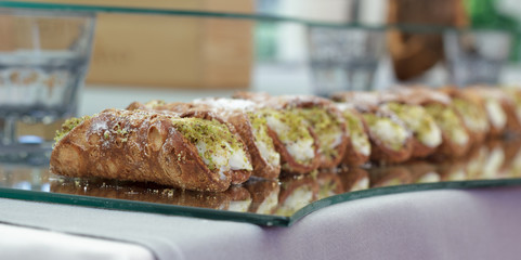 Sicilian cannoli