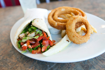 Pita Wrap Sandwich