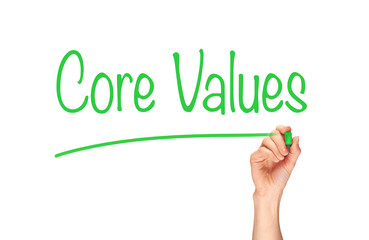 Core Values Concept
