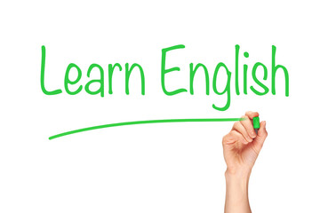 Learn English Concept
