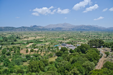 Obraz premium Lastithi-Hochebene