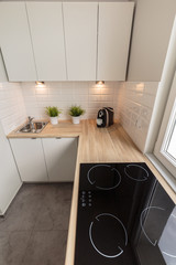 Cozy kitchen in traditional design