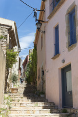 Fototapeta na wymiar Picturesque medieval village of Pals, Costa Brava.