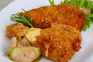 Fried cheese
