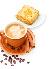 Coffee Cup and Pie