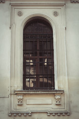 Old window with bars