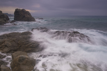 Seascape in Costa brava