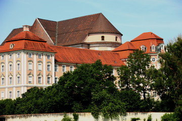 Fototapeta na wymiar Klosteranlage Wiblingen