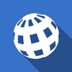 earth flat icon