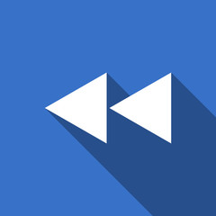 rewind flat icon