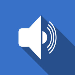 volume flat icon music sign