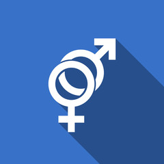 sex flat icon gender sign