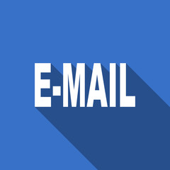 Obraz premium email flat icon