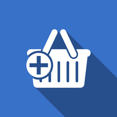 cart flat icon shopping cart symbol