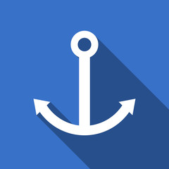 anchor flat icon sail sign