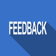feedback flat icon