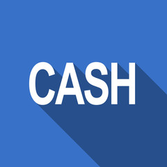 cash flat icon