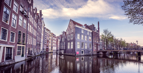 Obraz premium Ambrug - Amsterdam, Netherlands - taken in the morning
