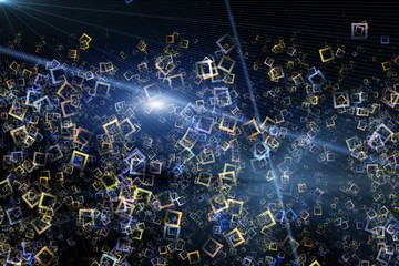 futuristic background design illustration