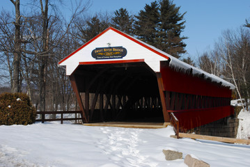 Nostalgic Crossings
Swift River Covered Bridge, Conway NY