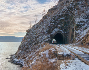 Late autumn in the Circum-Baikal Railway © afrutin