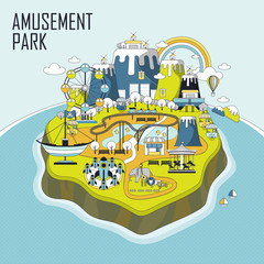 amusement park elements