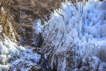 Icicle of Onouchi, Ogano, Saitama, Japan