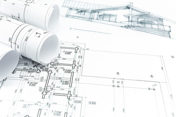 graphic sketch of new house