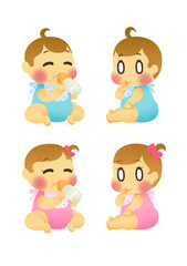 赤ちゃん　男の子　女の子