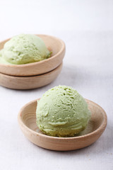 green tea ice cream