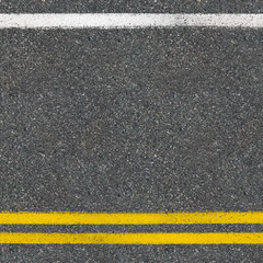 Fototapeta premium Asphalt road close up top view background