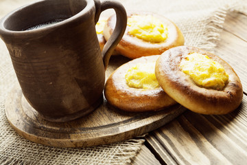 Shangi- patties with cottage cheese or potatoes